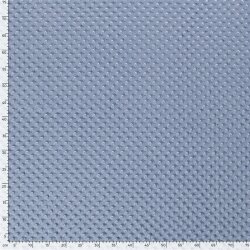 Minky Fleece *Marie* Uni - hell jeansblau