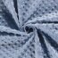 Minky Fleece *Marie* Uni - hell jeansblau
