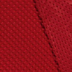 Minky Fleece *Marie* Uni - rot