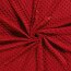 Minky Fleece *Marie* Uni - rot