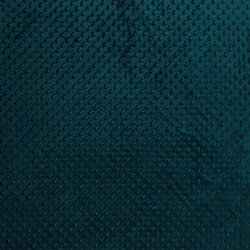 Minky Fleece *Marie* Uni - dunkel petrol