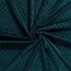 Minky Fleece *Marie* Uni - dunkel petrol