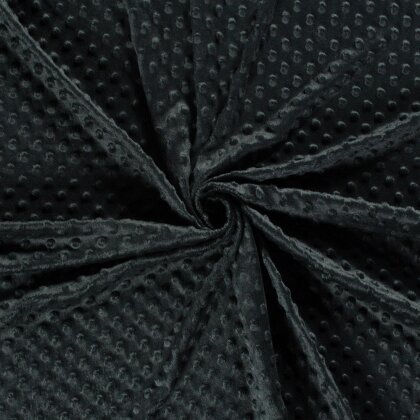 Minky Fleece *Marie* Uni - dunkelgrün