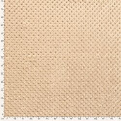Minky Fleece *Marie* Uni - kamel