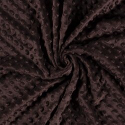 Minky Fleece *Marie* Uni - braun