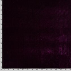 Stretch Samt *Marie* Uni - preiselbeere