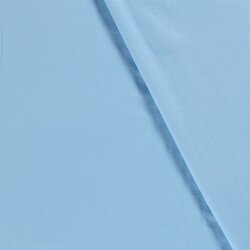 Baumwolljersey *Mila* Uni - eisblau