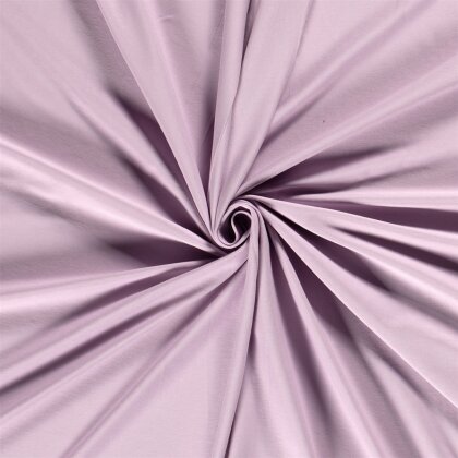 Baumwolljersey *Mila* Uni - lavendel