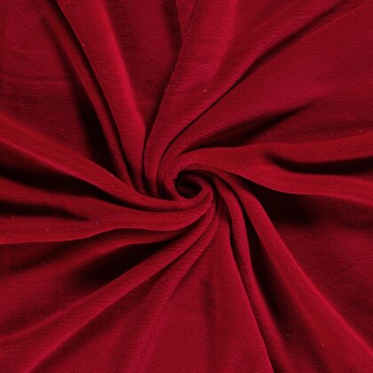 Wellnessfleece *Marie* Uni - rot