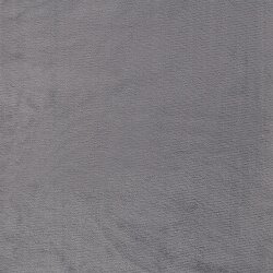 Wellnessfleece *Marie* Uni - mausgrau