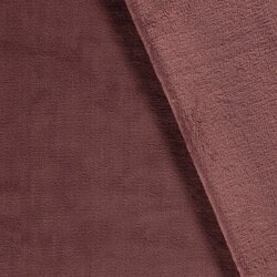 Wellnessfleece *Marie* Uni - alt weinrot