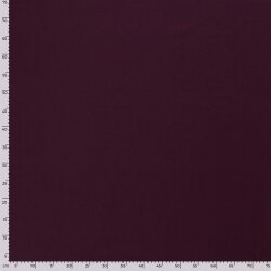 Baumwolljersey *Marie* - dunkel weinrot