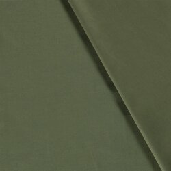 Baumwollpopeline *Marie* Uni - waldgrün