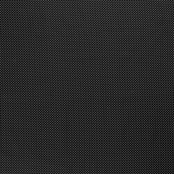 Baumwollpopeline Punkte 2mm - schwarz