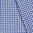 Baumwollpopeline garngefärbt - Vichy Karo 10mm royalblau