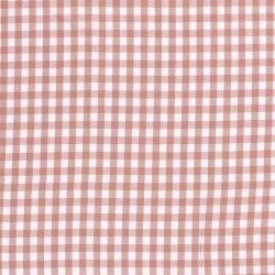 Baumwollpopeline garngefärbt - Vichy Karo10mm antikpink