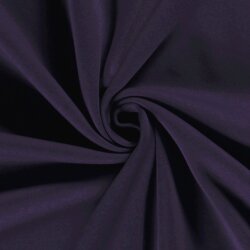 Wintersweat *Marie* angeraut schwere Qualität - aubergine