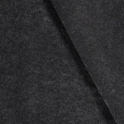 Filz 1,5mm - schwarz melange