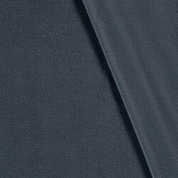 Antipilling Fleece *Marie* Uni - rauchblau