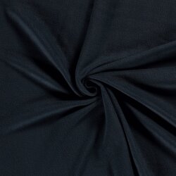 Antipilling Fleece *Marie* Uni - dunkelblau