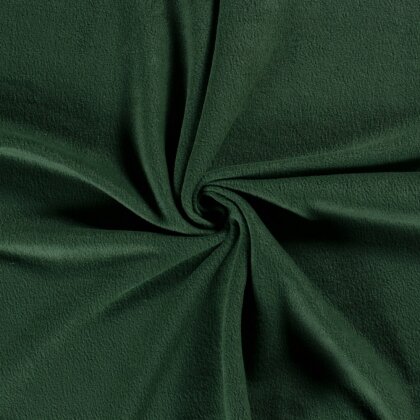 Antipilling Fleece *Marie* Uni - tannengrün