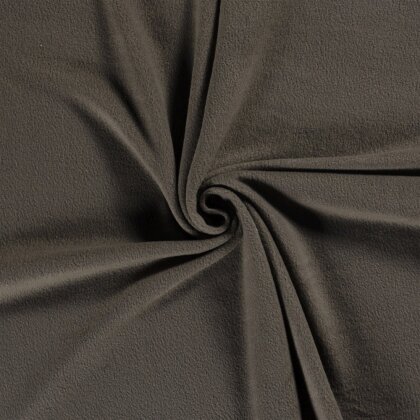 Antipilling Fleece *Marie* Uni - rauchgrau