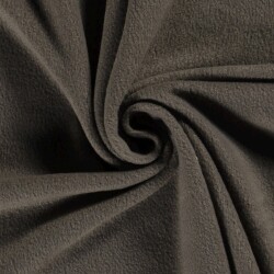 Antipilling Fleece *Marie* Uni - rauchgrau