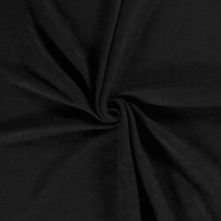 Antipilling Fleece *Marie* Uni - schwarz