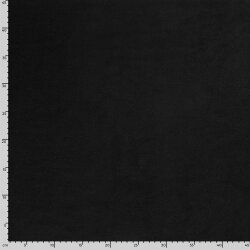 Antipilling Fleece *Marie* Uni - schwarz