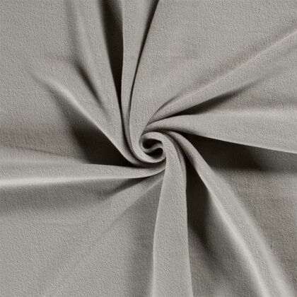 Antipilling Fleece *Marie* Uni - kieselgrau