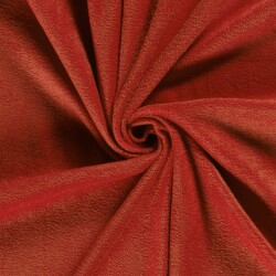 Antipilling Fleece *Marie* Uni - leuchtend rot
