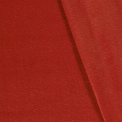 Antipilling Fleece *Marie* Uni - leuchtend rot