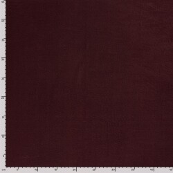Antipilling Fleece *Marie* Uni - dunkel weinrot