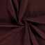 Antipilling Fleece *Marie* Uni - dunkel weinrot