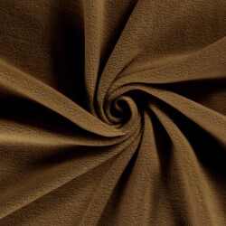Antipilling Fleece *Marie* Uni - schokobraun