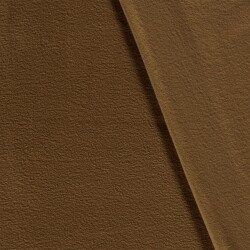Antipilling Fleece *Marie* Uni - schokobraun