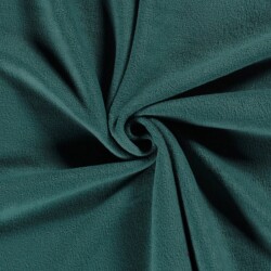 Antipilling Fleece *Marie* Uni - petrolgrün