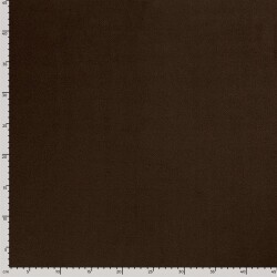 Antipilling Fleece *Marie* Uni - dunkelbraun