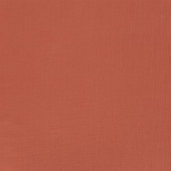 Musselin Uni *Marie* - blutorange