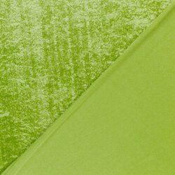 Pannesamt *Marie* Uni - limette