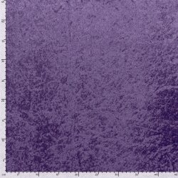 Pannesamt *Marie* Uni - violett