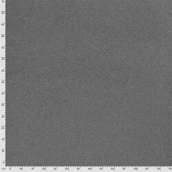Antipilling Fleece *Marie* Uni - grau meliert