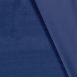 Feincord *Marie* Uni - royalblau