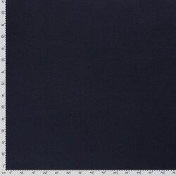 Baumwollfleece *Marie* - dunkelblau