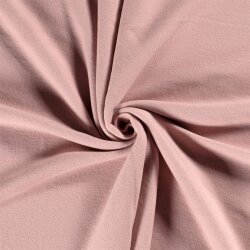 Baumwollfleece *Marie* - altrosa
