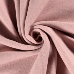 Baumwollfleece *Marie* - altrosa