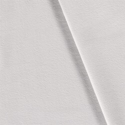 Baumwollfleece *Marie* - satingrau
