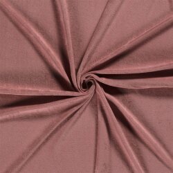Stretch Frottee *Marie* - dunkel antikpink