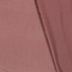 Stretch Frottee *Marie* - dunkel antikpink