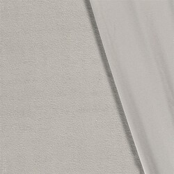 Stretch Frottee *Marie* - silbergrau